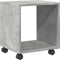 vidaXL - Rolkast - 37x33x42,5 - cm - bewerkt - hout - betongrijs