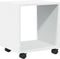 vidaXL - Rolkast - 37x33x42,5 - cm - bewerkt - hout - wit