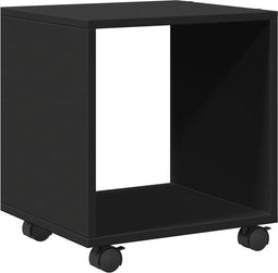 vidaXL - Rolkast - 37x33x42,5 - cm - bewerkt - hout - zwart