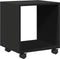 vidaXL - Rolkast - 37x33x42,5 - cm - bewerkt - hout - zwart