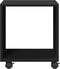 vidaXL - Rolkast - 37x33x42,5 - cm - bewerkt - hout - zwart