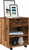 vidaXL - Rolkast - 46x36x59 - cm - bewerkt - hout - oud - houtkleurig