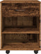 vidaXL - Rolkast - 46x36x59 - cm - bewerkt - hout - oud - houtkleurig