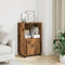 vidaXL - Rolkast - 55x40x91 - cm - bewerkt - hout - oud - houtkleurig