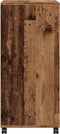 vidaXL - Rolkast - 55x40x91 - cm - bewerkt - hout - oud - houtkleurig