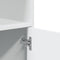 vidaXL - Rolkast - 55x40x91 - cm - bewerkt - hout - wit