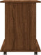 vidaXL - Rolkast - 60x45x60 - cm - bewerkt - hout - bruin - eikenkleur