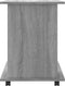 vidaXL - Rolkast - 60x45x60 - cm - bewerkt - hout - grijs - sonoma - eiken