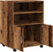 vidaXL - Rolkast - 60x48x81 - cm - bewerkt - hout - oud - houtkleurig