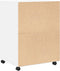 vidaXL - Rolkast - 60x48x81 - cm - bewerkt - hout - wit