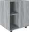 vidaXL - Rolkast - 60x53x72 - cm - bewerkt - hout - grijs - sonoma - eiken