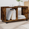vidaXL - Rolkast - 72x33x42,5 - cm - bewerkt - hout - gerookt - eikenkleurig