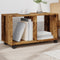 vidaXL - Rolkast - 72x33x42,5 - cm - bewerkt - hout - oud - houtkleurig