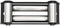 vidaXL - Rollenvenster - 4-voudig - 5000-6000 - lbs - staal