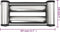 vidaXL - Rollenvenster - 4-voudig - 8000-13000 - lbs - staal