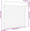 vidaXL - Rolluik - 100x100 - cm - aluminium - antracietkleurig