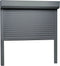 vidaXL - Rolluik - 100x100 - cm - aluminium - antracietkleurig