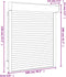 vidaXL - Rolluik - 100x120 - cm - aluminium - antracietkleurig