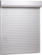 vidaXL - Rolluik - 100x130 - cm - aluminium - wit