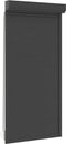 vidaXL - Rolluik - 100x210 - cm - aluminium - antracietkleurig