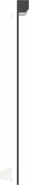vidaXL - Rolluik - 100x210 - cm - aluminium - antracietkleurig