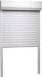 vidaXL - Rolluik - 100x210 - cm - aluminium - wit