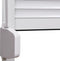 vidaXL - Rolluik - 100x210 - cm - aluminium - wit