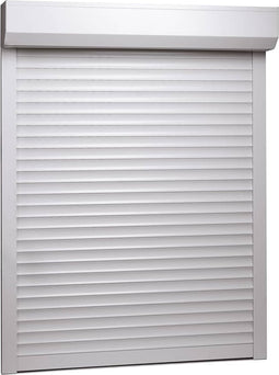 vidaXL - Rolluik - 110x130 - cm - aluminium - wit