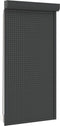 vidaXL - Rolluik - 110x220 - cm - aluminium - antracietkleurig