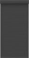 vidaXL - Rolluik - 110x220 - cm - aluminium - antracietkleurig