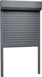 vidaXL - Rolluik - 110x220 - cm - aluminium - antracietkleurig