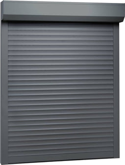 vidaXL - Rolluik - 120x150 - cm - aluminium - antracietkleurig
