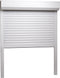 vidaXL - Rolluik - 120x150 - cm - aluminium - wit