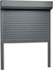 vidaXL - Rolluik - 130x140 - cm - aluminium - antracietkleurig