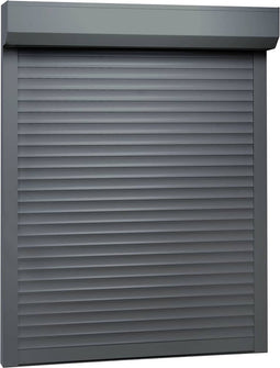 vidaXL - Rolluik - 140x150 - cm - aluminium - antracietkleurig