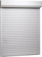 vidaXL - Rolluik - 140x150 - cm - aluminium - wit