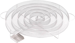 vidaXL - Rookgenerator - koud - rond - 33,5 - cm - roestvrij - staal