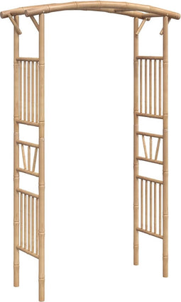 vidaXL - Rozenboog - 118x40x187 - cm - bamboe