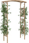 vidaXL - Rozenboog - 118x40x187 - cm - bamboe