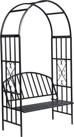 vidaXL - Rozenboog - met - bank