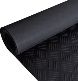 vidaXL - Rubberen - anti-slip - vloermat - 2x1m - traanplaat
