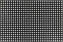 vidaXL - Rubbermat - 16 - mm - 80x120 - cm