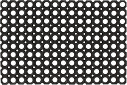 vidaXL Rubbermatten 16 mm 40x60 cm 5 st