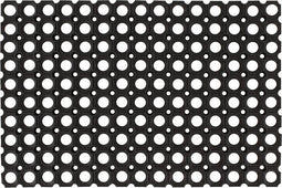 vidaXL - Rubbermatten - 23 - mm - 60x80 - cm - 2 - st