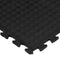 vidaXL - Rubbertegel - 12 - mm - 90x120 - cm - zwart