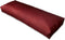vidaXL - Rugkussen - gestoffeerd - 120x40x10 - cm - wijnrood