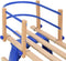 vidaXL - Rugleuning - voor - slee - multiplex - blauw