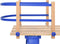 vidaXL - Rugleuning - voor - slee - multiplex - blauw