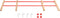 vidaXL - Rugleuning - voor - slee - multiplex - rood