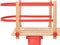 vidaXL - Rugleuning - voor - slee - multiplex - rood